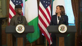Vice President Harris Meets with Vice President Yemi Osinbajo of Nigeria