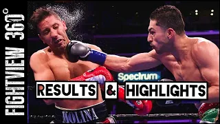 Molina STOPPED In 8! Lopez vs Molina Full Post Fight Results & HIGHLIGHTS! Broner?