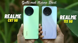 Realme C67 5G vs Realme 11X 5G Full Comparison - Best One?