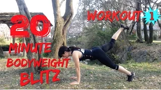 20-Minute Bodyweight Blitz: WORKOUT 1