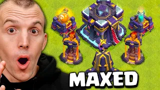 Maxed Town Hall 15 Gameplay (Clash of Clans)