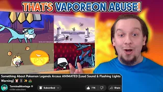 HYPER POKETUBER REACTS! Something About Pokemon Legends Arceus ANIMATED!!