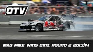 Feature: Mad Mike, Red Bull RX7 Wins D1NZ Round 2 - 2013/14 Season