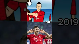 442oons vs Real evolution of Lewandowski #442oons