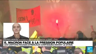 En France, "le monde du football est un monde de foule" • FRANCE 24