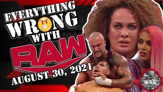 Nia Jax vs Charlotte Flair EPIC FAIL ! U.S.Title Open Challenge | WWE RAW 8/30/21 Review