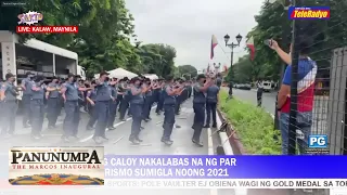 Sitwasyon sa Kalaw Ave. Maynila para sa inagurasyon | SAKTO (30 June 2022)