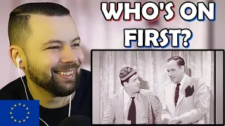 European Reacts: Abbott & Costello - Who's on First?