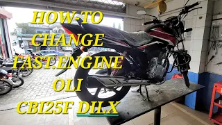 how to change Honda CB125F engine oil || Honda 10w-30 Engine Oil Specification