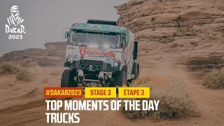 Trucks Top moments - Stage 3 - #Dakar2023