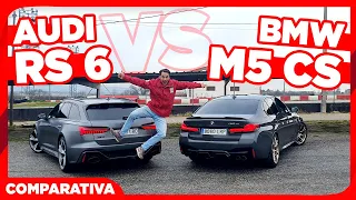 BMW M5 CS 2022 vs Audi RS 6 Avant | COMPARATIVA | ¿CUÁL es MÁS DEPORTIVO y RADICAL?