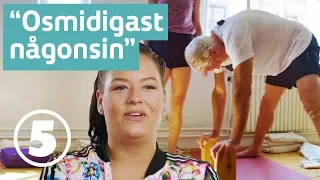 Hyséns | Glenn Hysén kämpar på när han följer med dottern på yoga | Måndagar 21.00 på Kanal 5