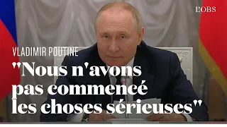 Vladimir Poutine défie l'Otan dans un discours très dur