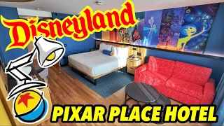 PIXAR PLACE HOTEL | DISNEYLAND RESORT 2024 Complete Tour: Lobby, Room, Pool, Dining & Everything New