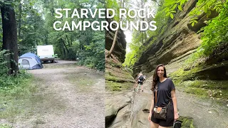 Starved Rock Campgrounds Tour | Affordable Camping 🏕️