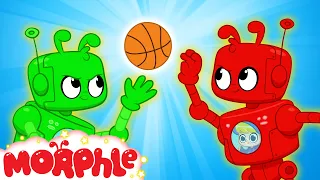 Morphle and Orphle's Basketball Game - Kids Cartoon | Morphle TV