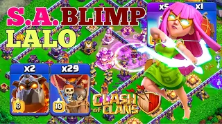 Super Archer Blimp TH15 Lalo Legend League Attacks! New Update! Clash of Clans