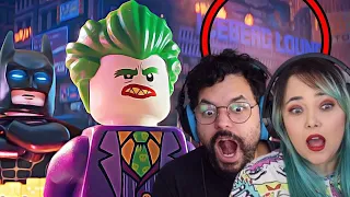 DETALHES que você PERDEU em LEGO BATMAN O Filme (Novos Easter Eggs)  Sessão Nerd // REACT