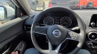 New Car Repo!  2021 Nissan Sentra S pov walkaround test drive.  0-58