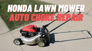 Common Reason for Honda Lawn Mower NO START | GCV160 Engine Auto Choke Repair