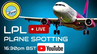Liverpool John Lennon Airport LIVE Plane Spotting With RAF Flyby