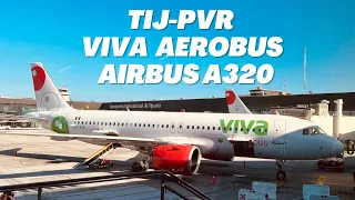 Reporte de vuelo desde Tijuana a Puerto Vallarta por Viva Aerobús AirBus 320