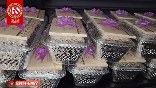 Naming ceremony Laddu motichur packing boxes