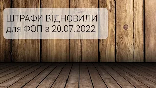 Штрафи для ФОП відновили!!! Перевірки камеральні відновили!!! Листи з податкової  як періжки з печі)