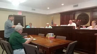 Jasper City Council August 2017