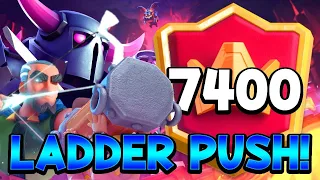 👿ROAD TO 7400 WITH PEKKA BRIDGE SPAM-CLASH ROYALE!👿