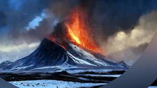 The Icelandic Earth Awakens in Bursts of Fire | Songs of Winter | 4K