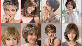 The latest and most beautiful short hair styles with dye colors and hairstyles 2021 / Best Hair Styl