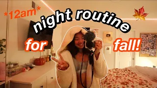 afterschool/night routine FALL 2021 | Nicole Laeno