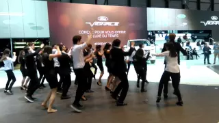 86th International Motor Show flashmob