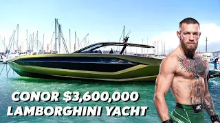 Conor McGregor $3.6 Million Lamborghini Yacht