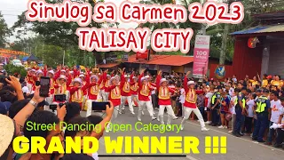 Sinulog sa Carmen 2023 Talisay City GRAND WINNER STREET DANCING Open Category | Sinulog Festival