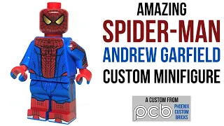AMAZING SPIDER-MAN Custom Minifigure - Phoenix Customs Review
