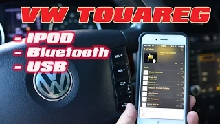 VW touareg DICE MEDIABRIDGE IPOD BLUETOOTH INSTALLATION