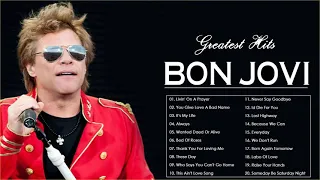 Bon Jovi Greatest Hits Full Album 2021 - Bon Jovi Nonstop Best Songs Playlist