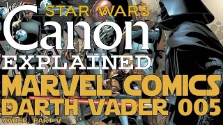 Star Wars: Darth Vader #005 - Vader, Part V (Marvel Comics)