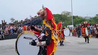 KIRAB DRUMBAND GENDERANG SULING CANKA LOKANANTA AKADEMI MILITER GETARKAN BOYOLALI