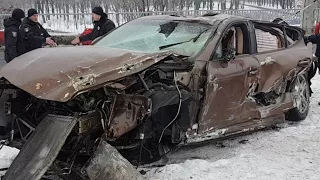 Видео с места: ДТП с пострадавшими в Киеве на Колибрисе: