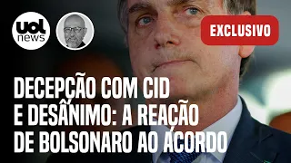 Bolsonaro está decepcionado com delação de Mauro Cid e espanta aliados com desânimo, diz Josias