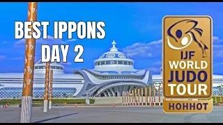 Best ippons in day 2 of Judo Grand Prix Hohhot 2018