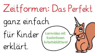 Perfekt - Deutsch lernen Zeitformen