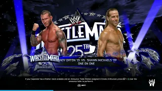"🔥 WWE 2K24 FULL MATCH — Randy Orton vs Shawn Michaels — The Apex Predator vs Mr. WrestleMania