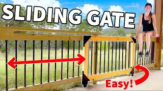 DIY Sliding Gate | Fix a Sagging Gate