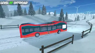 Bus Driving experience in Snow