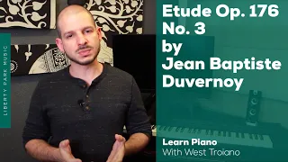 Duvernoy | Etude, Op. 176, No. 3 | Playing Alberti Bass