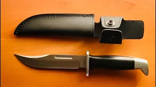 Harbor Freight Gordon Bowie- A razor sharp budget copy of the Buck 119 knife (20-25 dollars)